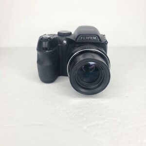 Fujifilm‎ FinePix S2100HD 10.0MP Digital Camera 15X Optical Zoom Black - TESTED